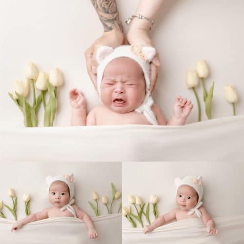Một số lưu ý khi chụp ảnh khi chụp ảnh sơ sinh cho bé