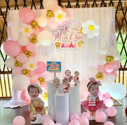Combo trang trí sinh nhật tại nhà - 2.000.000đ - 3.000.000đ