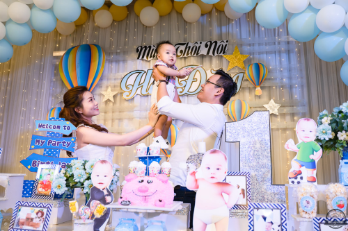 Gói chụp hình + quay phim tiệc thôi nôi giá 4.000.000 