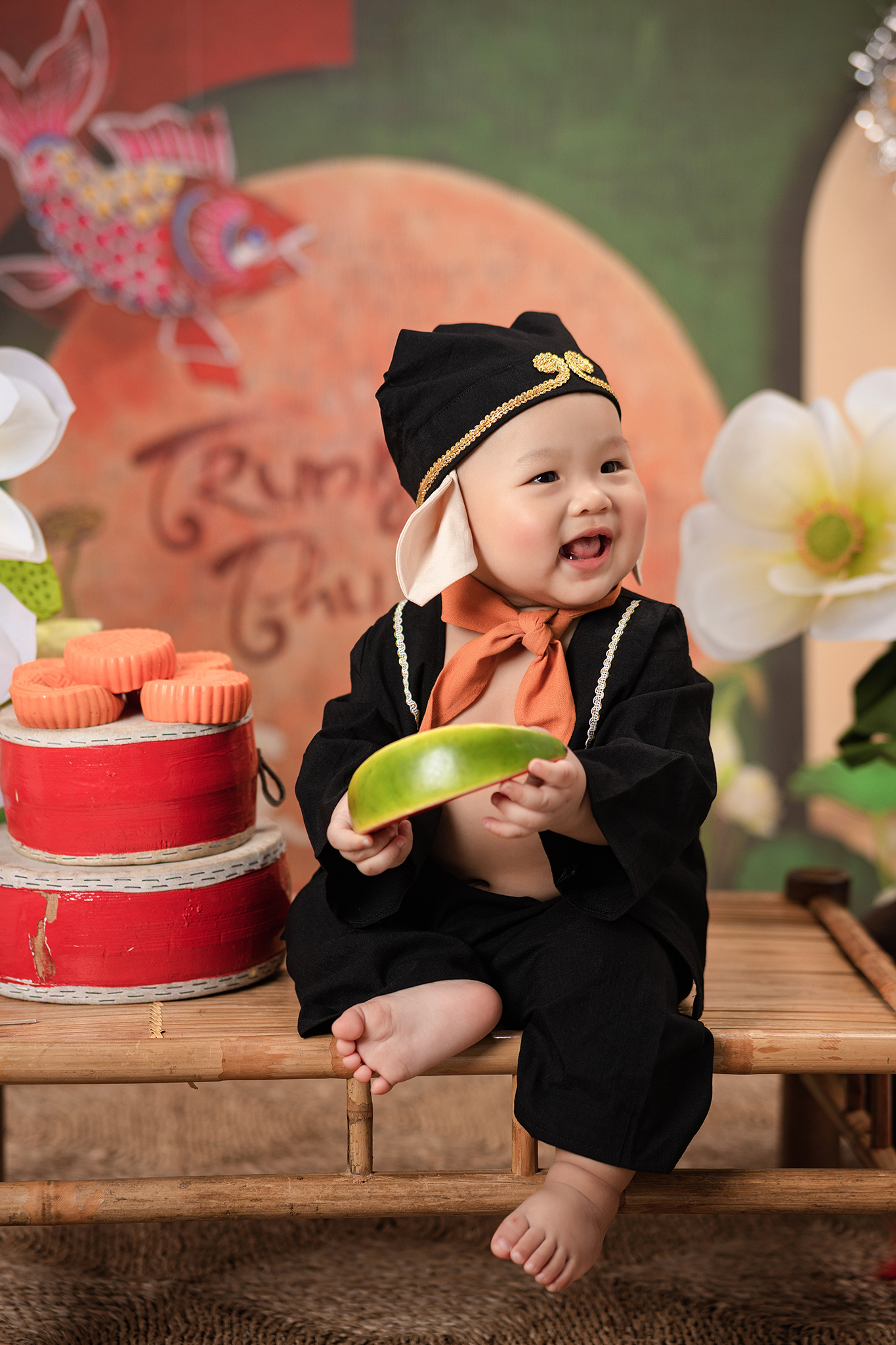 Bộ ảnh chụp hình cổ trang cho bé đẹp lung linh