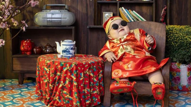 Bộ ảnh chụp hình cổ trang cho bé đẹp lung linh