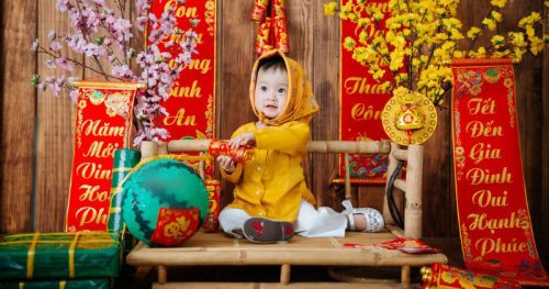 Gợi ý 5 kiểu chụp ảnh áo dài cho bé đẹp lung linh trong ngày Tết