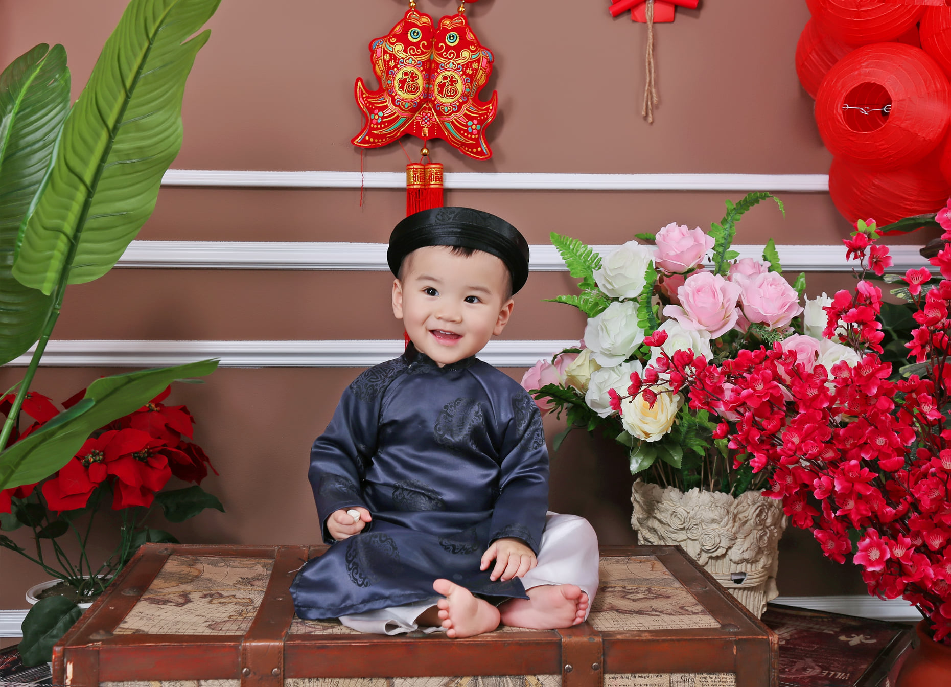Tổng hợp 10+ concept chụp ảnh tết cho bé yêu siêu đáng yêu