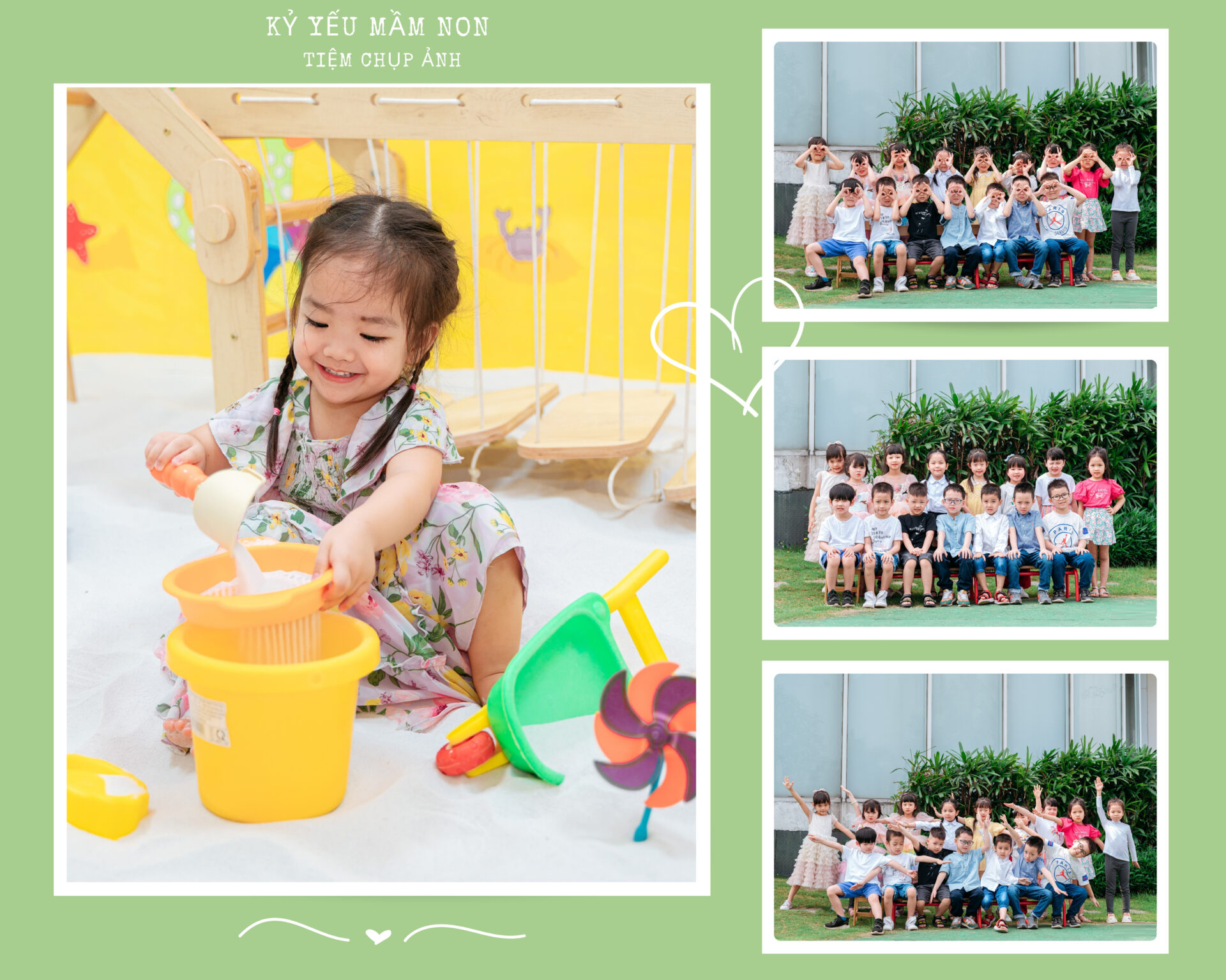 Chụp ảnh kỷ yếu mầm non cho bé tại Thành Phố Thanh Hóa