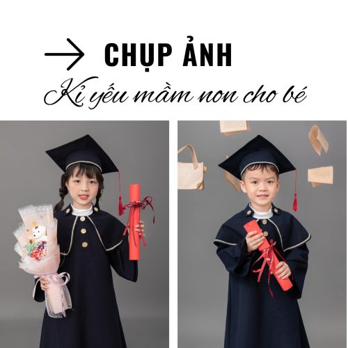 Concept chụp ảnh kỷ yếu mầm non