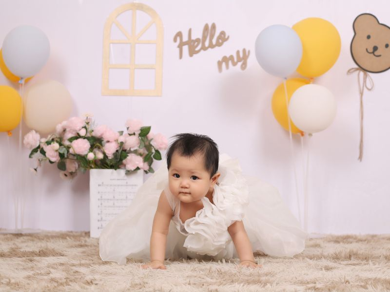 [Tổng hợp] 5 điều cần biết khi chụp ảnh thôi nôi cho bé