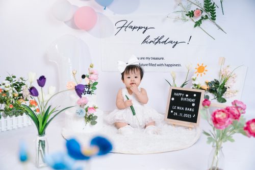 Top 10 concept chụp ảnh thôi nôi cho bé ấn tượng tại Sunny Studio