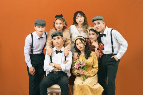 Concept Retro Vintage -concept kỷ yếu