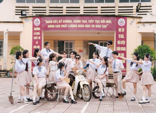 Concept kỷ yếu Hàn Quốc phong cách pastel