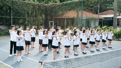 chụp ảnh kỷ yếu lớp 9 concept thanh xuân