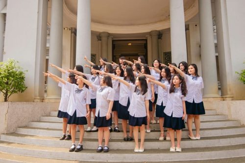 chụp kỷ yếu lớp 5 concept thanh xuân