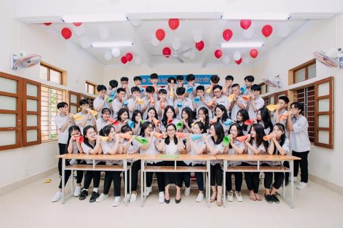 Ngay tại lớp học quen thuộc