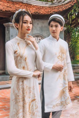 Chụp ảnh áo dài truyền thống ngày Quốc tế Phụ nữ 8/3