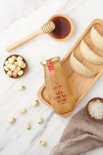 Chụp ảnh flat lay sản phẩm đồ uống đẹp mắt