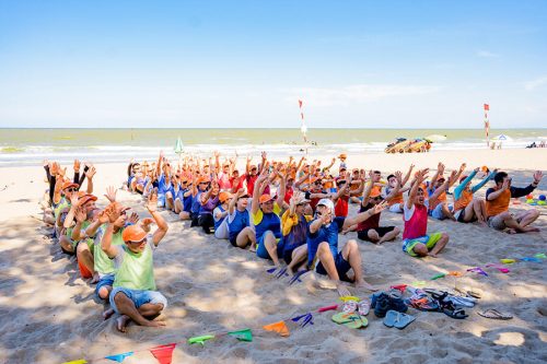 team building Sầm Sơn 2025 – tổ chức ngoài trời năng động
