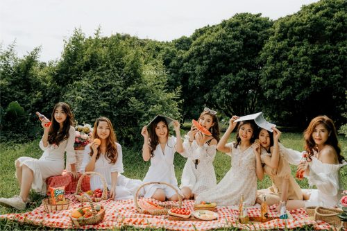 Concept kỷ yếu picnic ngoài trời tại Sầm Sơn