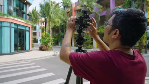 Ekip Sunny Studio chụp ảnh villa tại Thanh Hóa