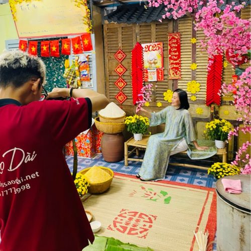 kinh nghiệm chụp ảnh áo dài Tết Thanh Hóa đẹp tự nhiên
