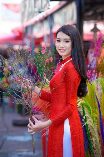 chụp ảnh áo dài Tết Thanh Hóa đón xuân rực rỡ